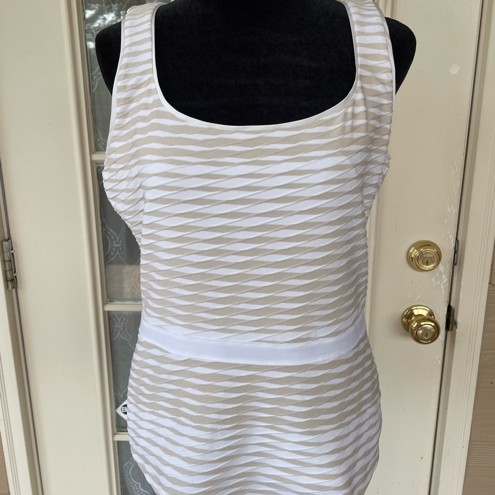 White House Black Market S Textured Sheath Dress Ivory 🤍